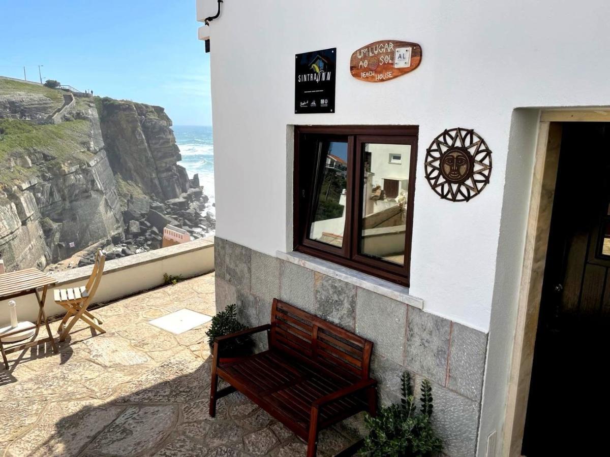 Um Lugar Ao Sol Beach House Azenhas Do Mar Sintra Bagian luar foto