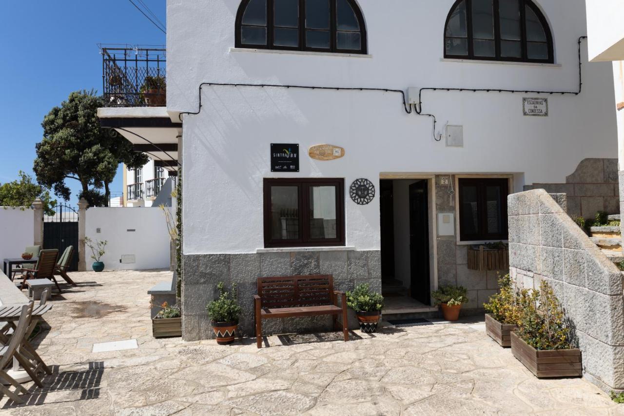Um Lugar Ao Sol Beach House Azenhas Do Mar Sintra Bagian luar foto