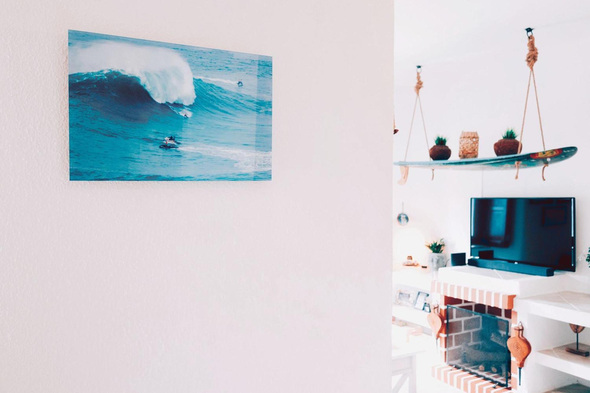Um Lugar Ao Sol Beach House Azenhas Do Mar Sintra Bagian luar foto